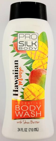 PRO SILK Body Hydrating Body wash 'Hawaiian Mango' with Shea Butter 710 ml